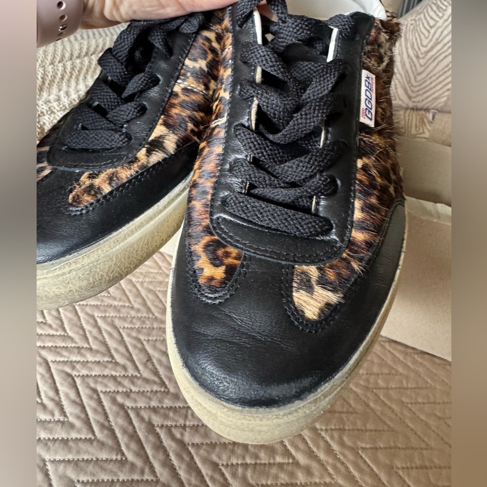 🎉MOVING SALE!!!🎉Golden Goose Soul Star Leopard Sneakers - Picture 8 of 13